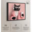 «Glam Cat Headophone Canvas» par Art Remedy-107777311-107777331