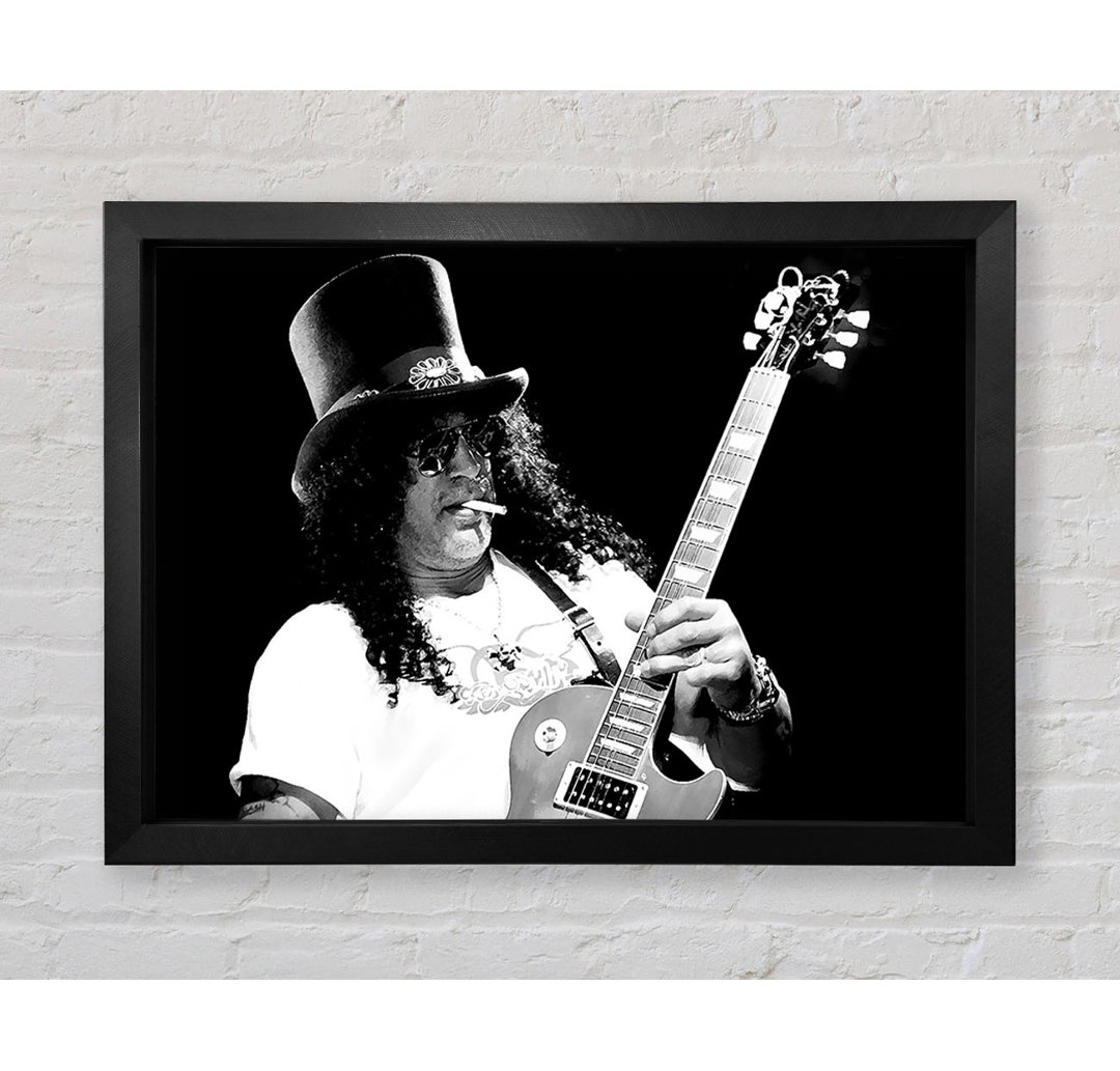 Slash On Guitar - Drucken