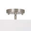 Plafonnier semi-encastré cylindrique en tissu 4 lumières-549500521