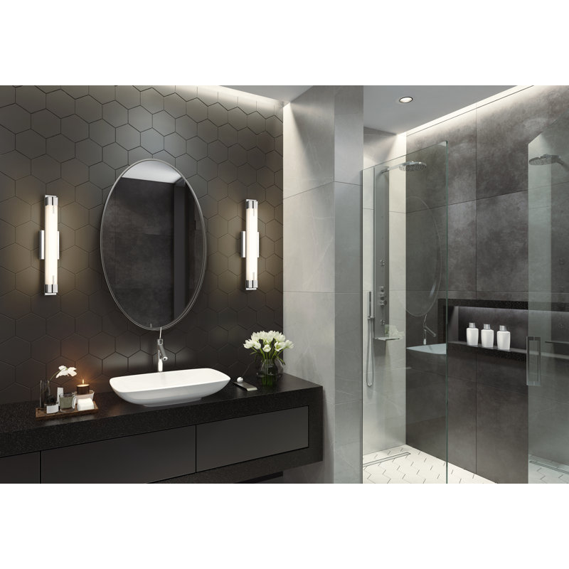 Braxten 1 Light Vanity, Chrome