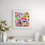 Paper Airplanes 1' Framed Graphic Art Print on Glass