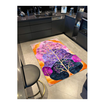 Tapis décoratif lavable à la machine Paris
