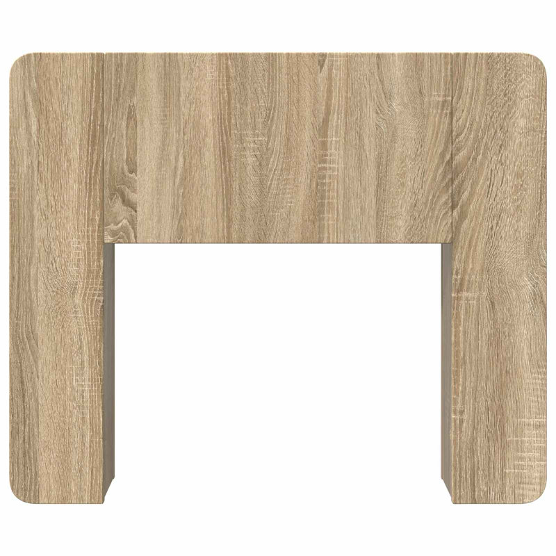Bookcase Headboard, 100 x 200 cm, Sonoma Oak