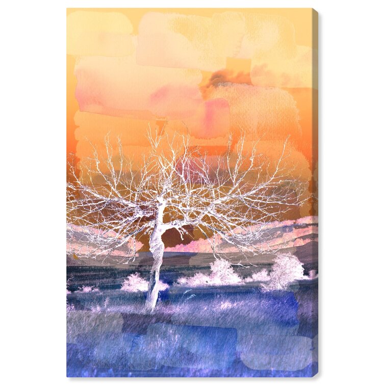 House of Hampton® 'Moringa Tree' Painting on Canvas | Wayfair