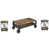 3 Pieces: Coffee Table, 2 End Tables is out of stock