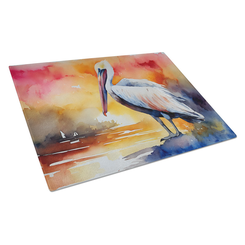 Pelican Glass Cutting Board Large