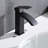 Single Hole Bathroon Sink Faucet with Pop-Up Drain-117227360