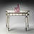Fanning 40'' Glass Top Console Table-19307261