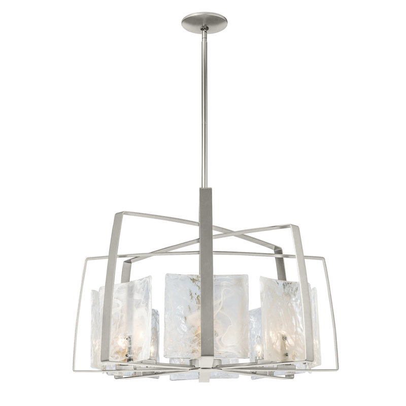 Arc 8 - Light Chandelier, Sterling