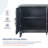 Retroy Vintage 4-Door Credenza Cabinet - 60" Storage Buffet With M-Shaped Panel Doors-952701951