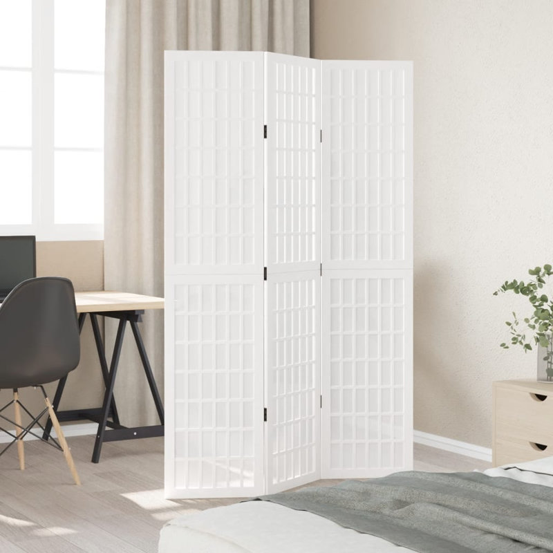 105cm W 3 - Panel Folding Room Divider, 180cm H x 105cm W x 0.16cm D