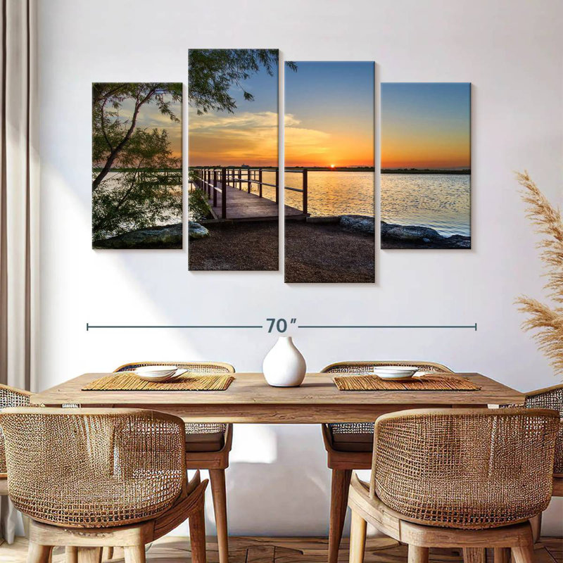 Aletra Lake Pier Sunset
