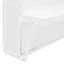 Grand lit escamotable mural avec rangement, armoire-lit pliable avec coiffeuse, miroir central et 2 tiroirs de rangement latéraux-1960758439