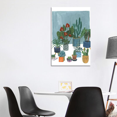 A Portrait Of Plants I by Melissa Wang - Wrapped Canvas Painting