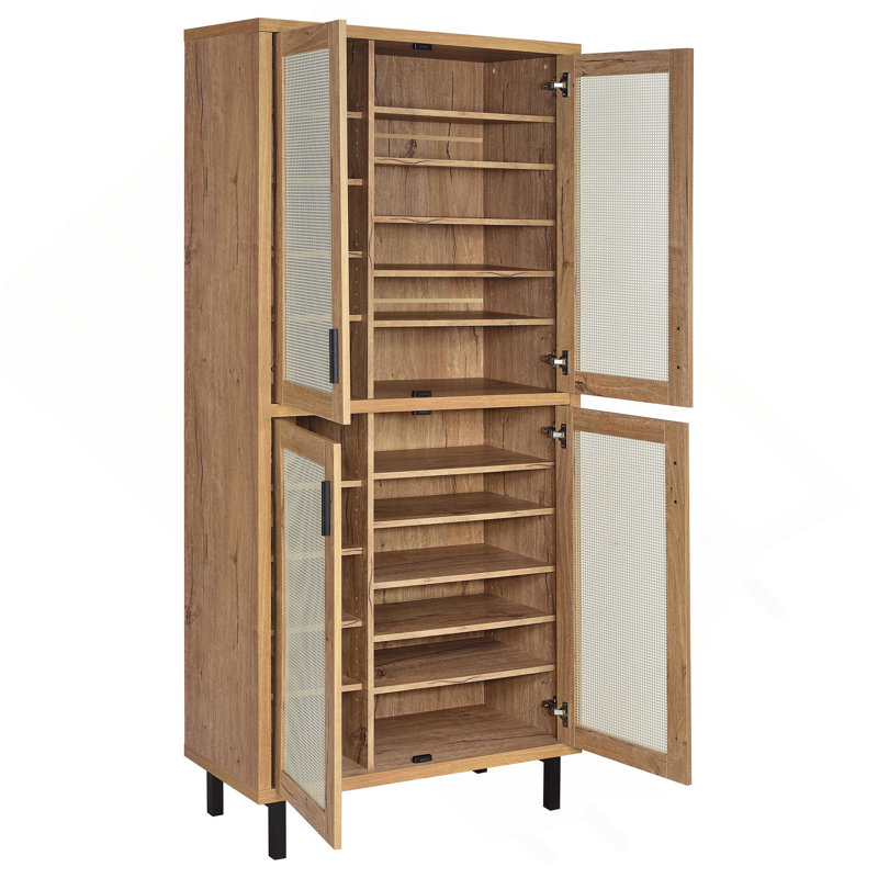 Armoire de rangement pour chaussures 4 portes