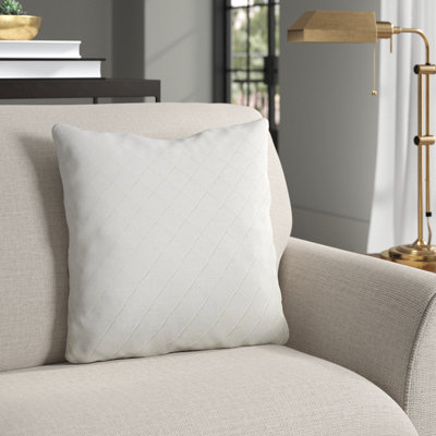 Pinnacle Square Linen Throw Pillow