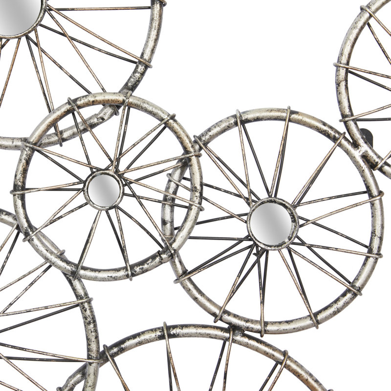 Glam Abstract Wall Decor on Metal
