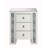 Mirrored & Faux Agate Stone Finish Accent Table (Assembled)