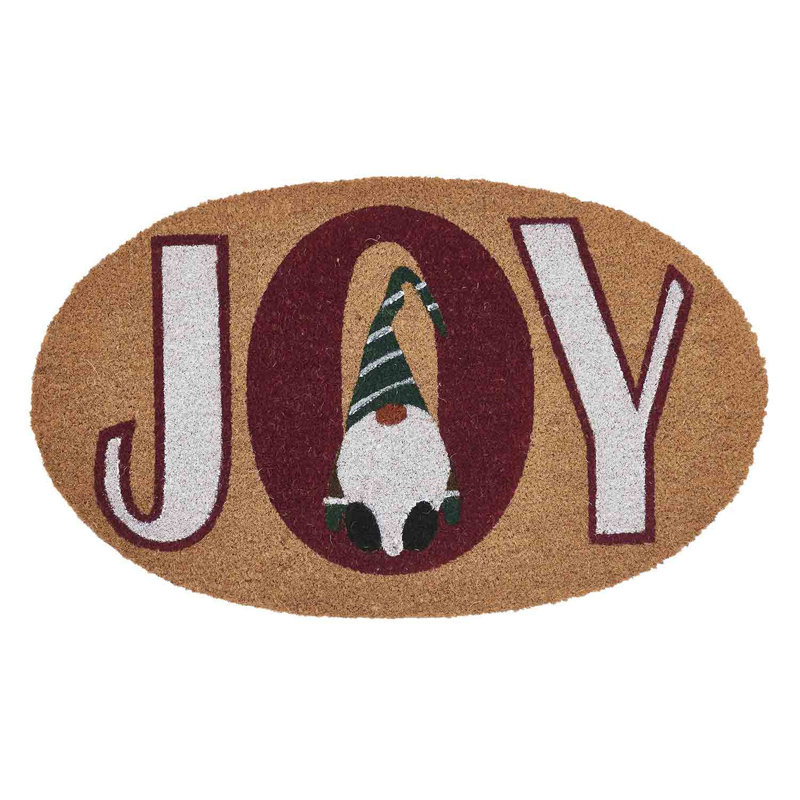 Paillasson The Holiday Aisle® Home Joy Gnome