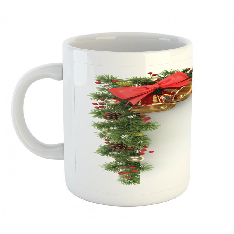 Grande tasse à café sapin d’arbre résineux