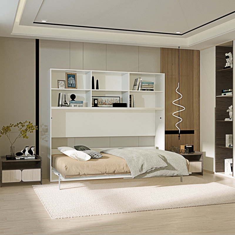 Lit escamotable simple avec rangement Mordern Design