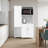 White 3-door Kitchen Storage Cabinet