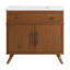 Meuble-lavabo simple 37 po Mid-Century