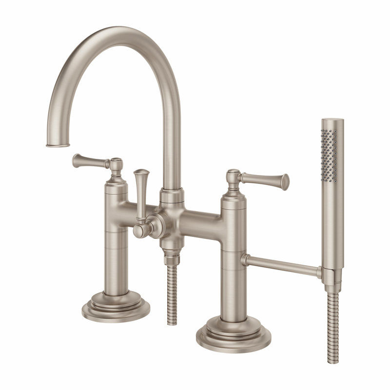 Tisbury Deck Mount Tub Spout, Polished Chrome