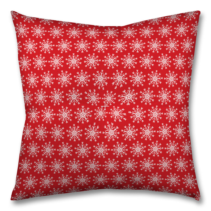  Coussin Snowflake