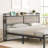Morano 39.9"H Metal Headboard with Charging Station-1812546467-1877705624
