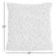 Upson Embroidered Wool Throw Pillow