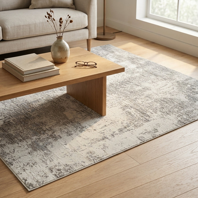 Harbard Machine Woven High-Low Area Rug, Rectangle 6'6" x 9'6"