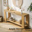 Console 63 "avec tablette de rangement Boho