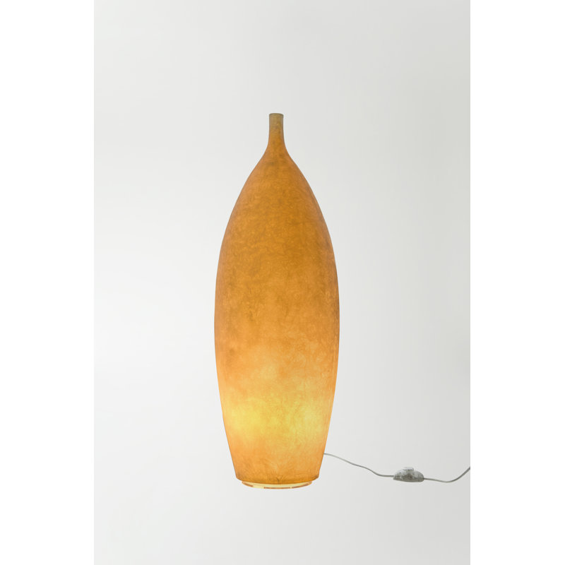 Luna 92cm Novelty Floor Lamp, Orange