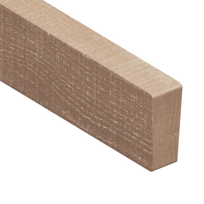 0.75 in. T x 14.75 in. L x 1.85 in. W Engineered Hardwood Flooring Trim Stair Tread Return