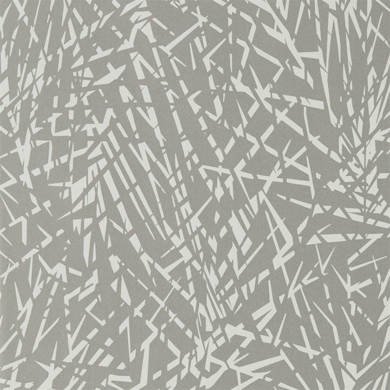 Lorenza 10.05m x 52cm Platinum Wallpaper Roll, Pewter