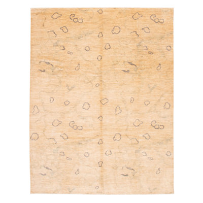 Tapis kaki clair Mystique 9 po x 11 po 9 po