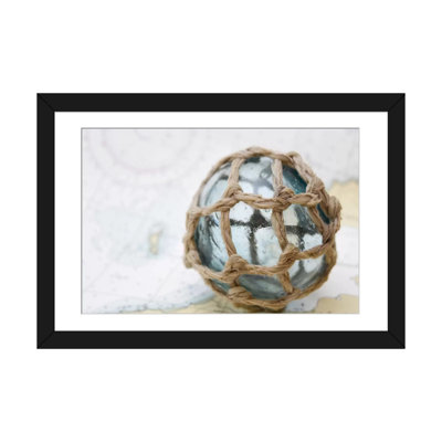« fishing float on chart » par savanah planche, impression sur toile