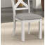 Chaise à coussins à dossier croisé 2 pièces Modern Modern