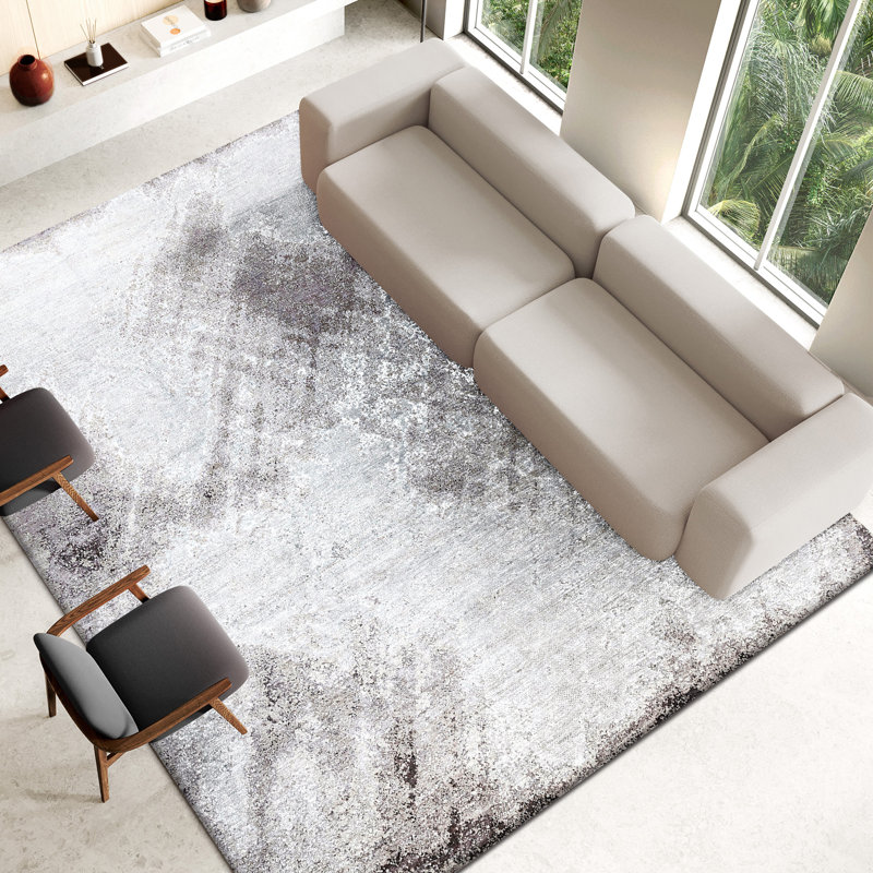Handmade Silk and Wool Area Rug, Rectangle 10' x 14'