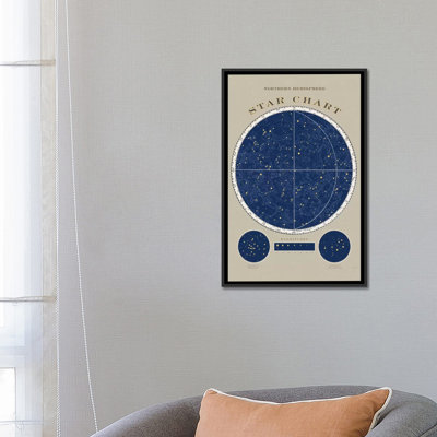 « northern hemisphere star », impression sur toile tendue