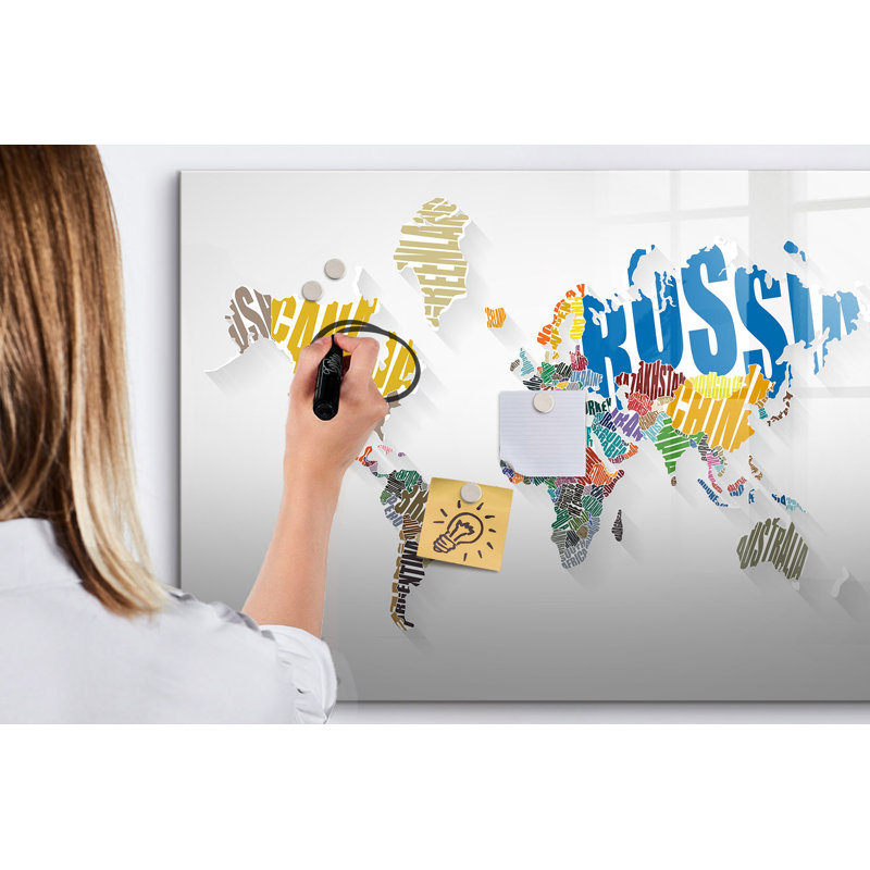 Magnetic Glass Dry Erase Board