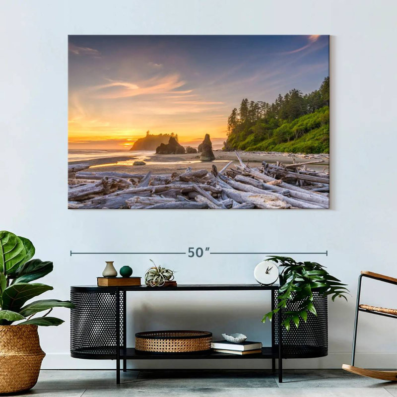 Alvord Logs In Olympic Park, 34" H x 51" W