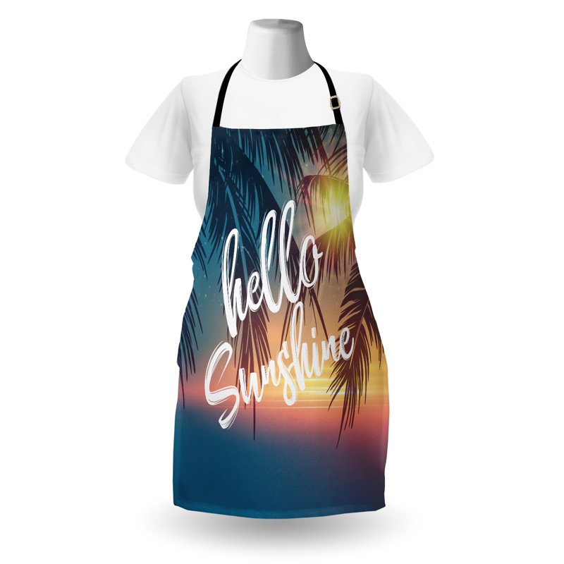 No Pattern Bib Apron