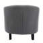 Fauteuil demi-tonneau touffeté-473885987