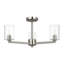 3 - Light Semi Flush Mount-206819188