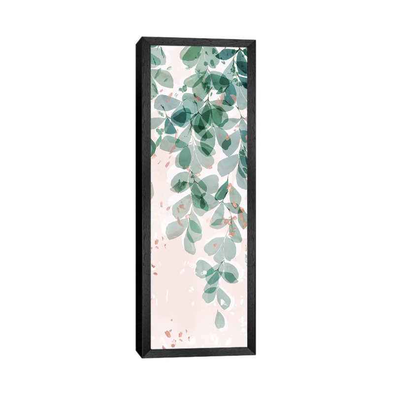 Mizzle I 1 Piece Panoramic Wall Art on Canvas, 152.4 cm H x 50.8 cm W, Black Framed