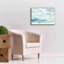«Ocean Dreaming Pale Blue» par Katrina Pete, estampe numérique sur toile-1225395795