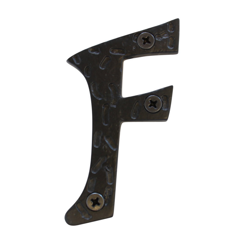 Lettre de 3 po, F