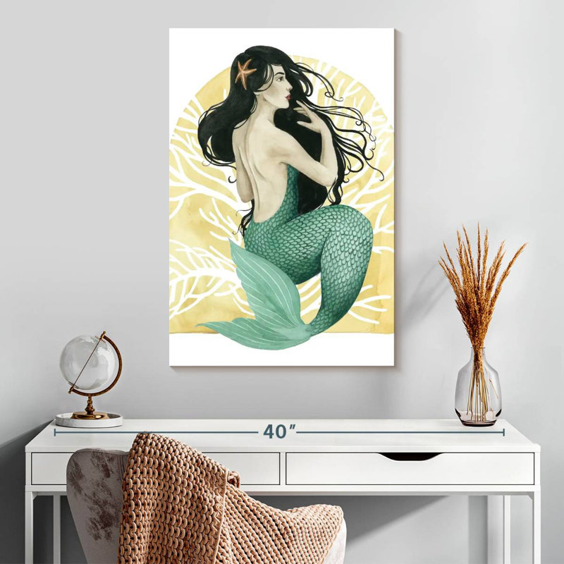 Ashelle Deco Mermaid II, H 30 po x l 20 po